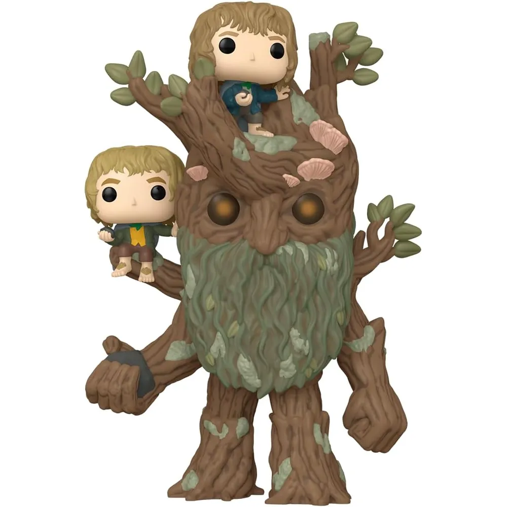 Funko Pop | Pippin Took con Bárbol y Merry de El Señor de los Anillos