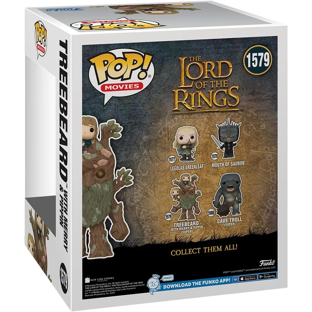 Funko Pop | Pippin Took con Bárbol y Merry de El Señor de los Anillos
