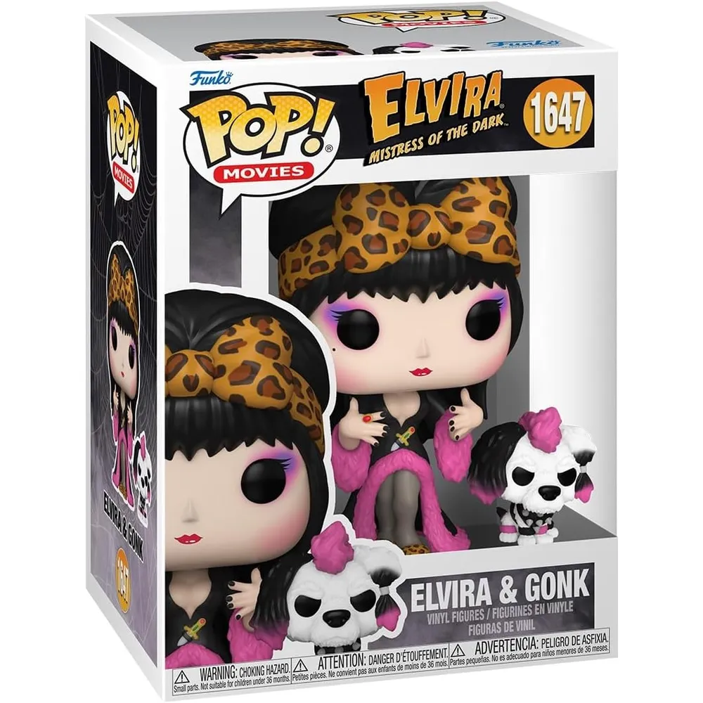 Funko Pop | Elvira y Gonk de Elvira Mistress of The Dark