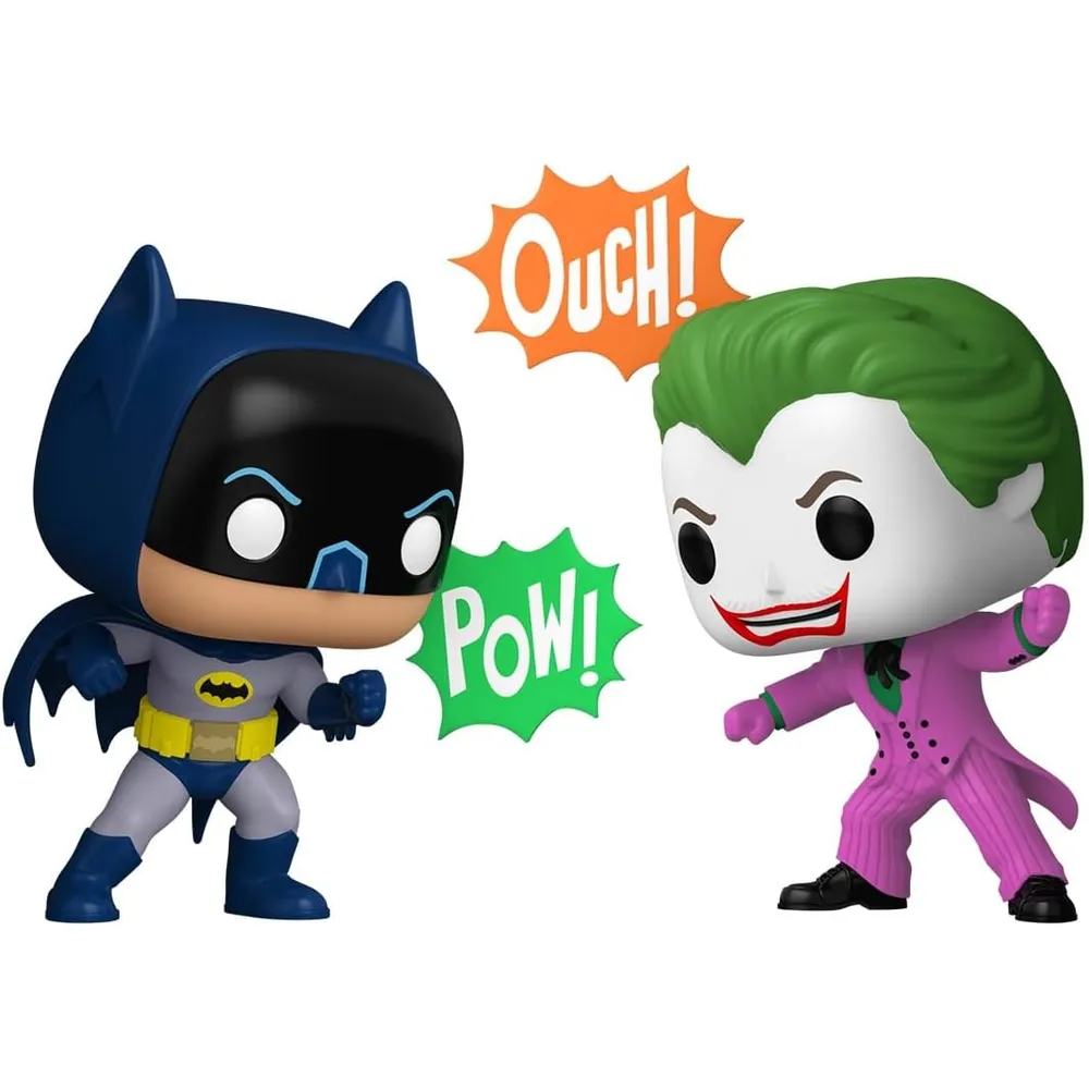 Funko Pop | Pack de 2 Joker y Batman de DC Comics