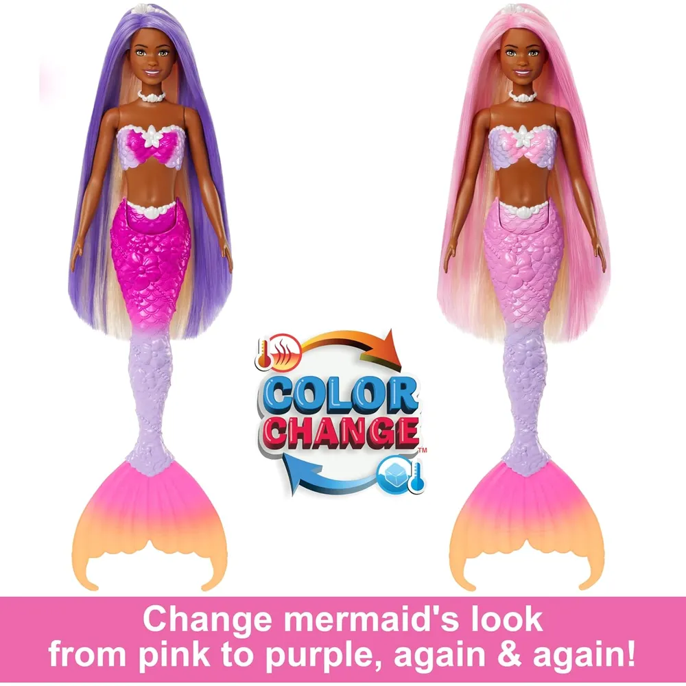 BARBIE Brooklyn muñeca sirena 11"/28 cm con accesorios