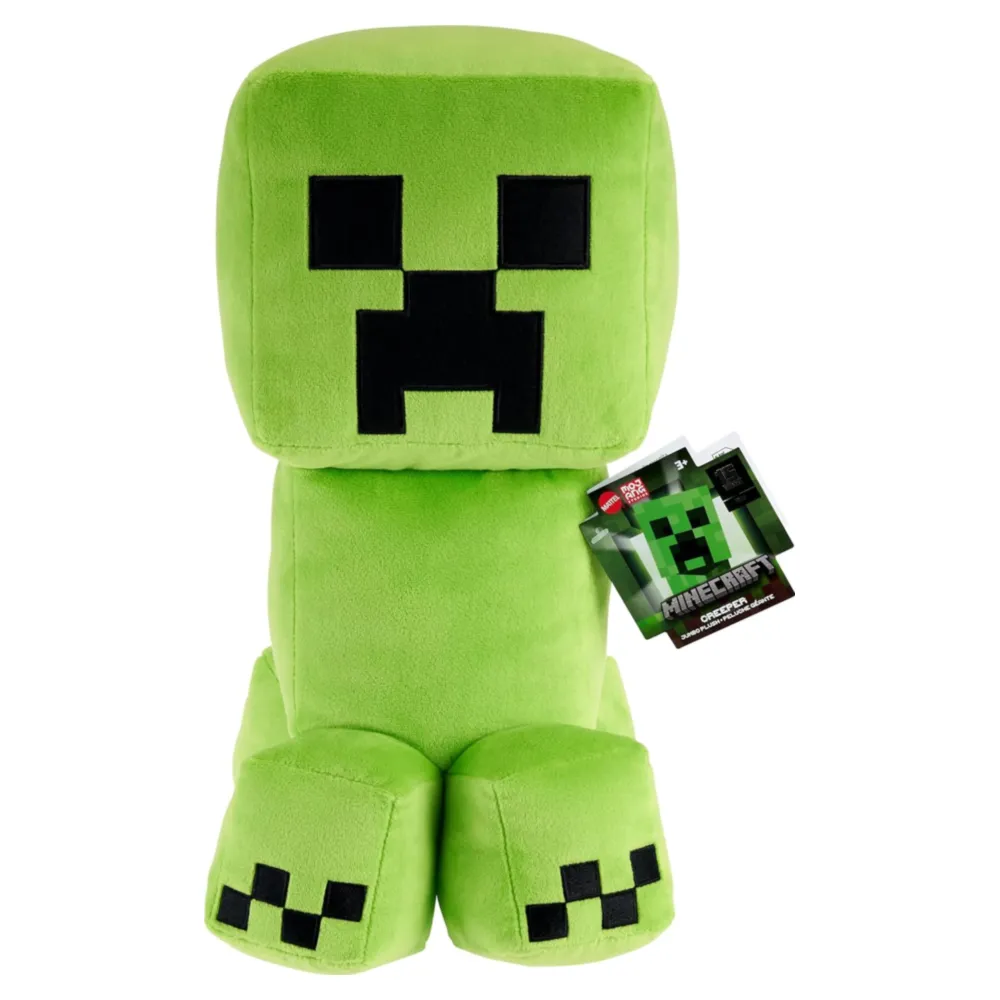 Minecraft peluche coleccionable para niños y fanáticos, creeper minecraft 16"
