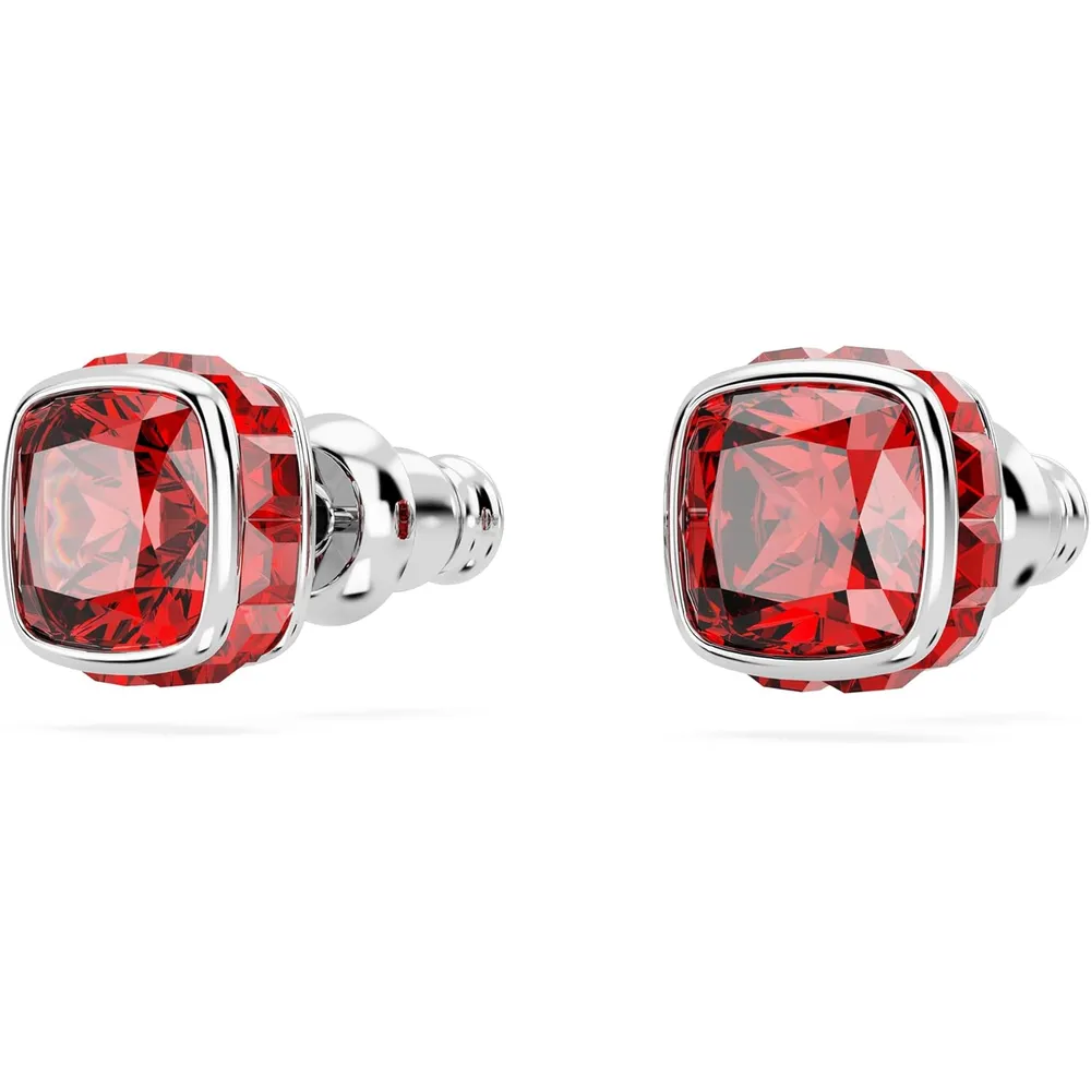 b0cntkwbkv_2_webp.webp SWAROVSKI ARETES STUD CUADRADO BIRTHSTONE JULIO ACABADO RODIO PARA MUJER | ROJO