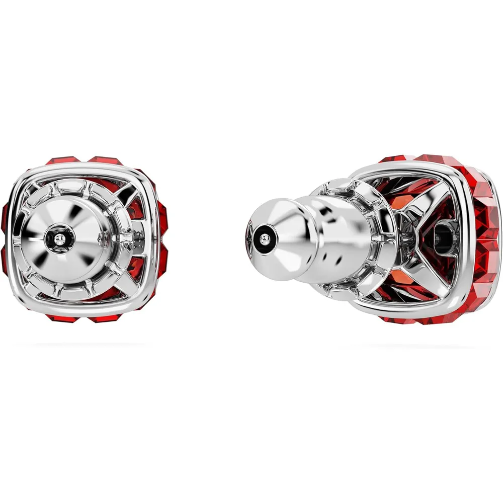 b0cntkwbkv_3_webp.webp SWAROVSKI ARETES STUD CUADRADO BIRTHSTONE JULIO ACABADO RODIO PARA MUJER | ROJO