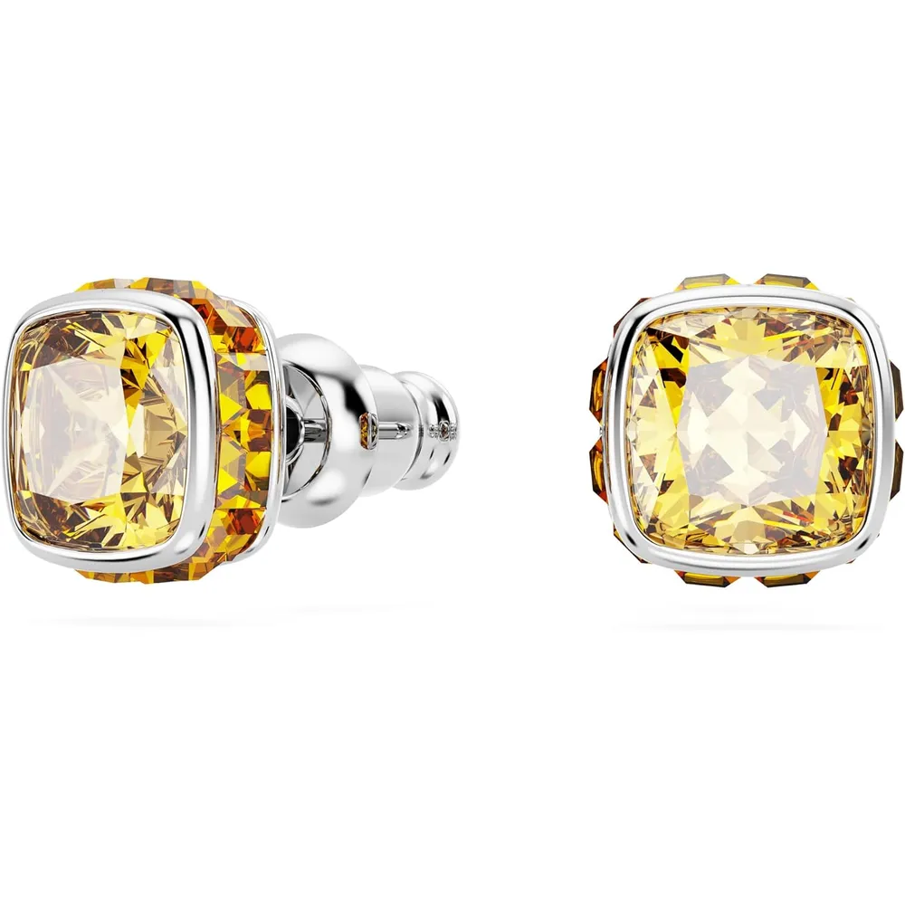 b0cntlh4xc_1_webp.webp SWAROVSKI ARETES STUD CUADRADO BIRTHSTONE NOVIEMBRE ACABADO RODIO PARA MUJER | DORADO