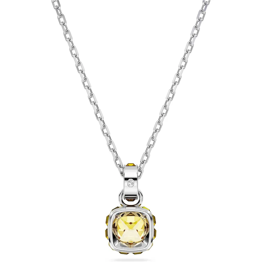 b0cntn8tfq_3_webp.webp SWAROVSKI COLLAR PENDIENTE CUADRADO BIRTHSTONE NOVIEMBRE ACABADO RODIO PARA MUJER | DORADO
