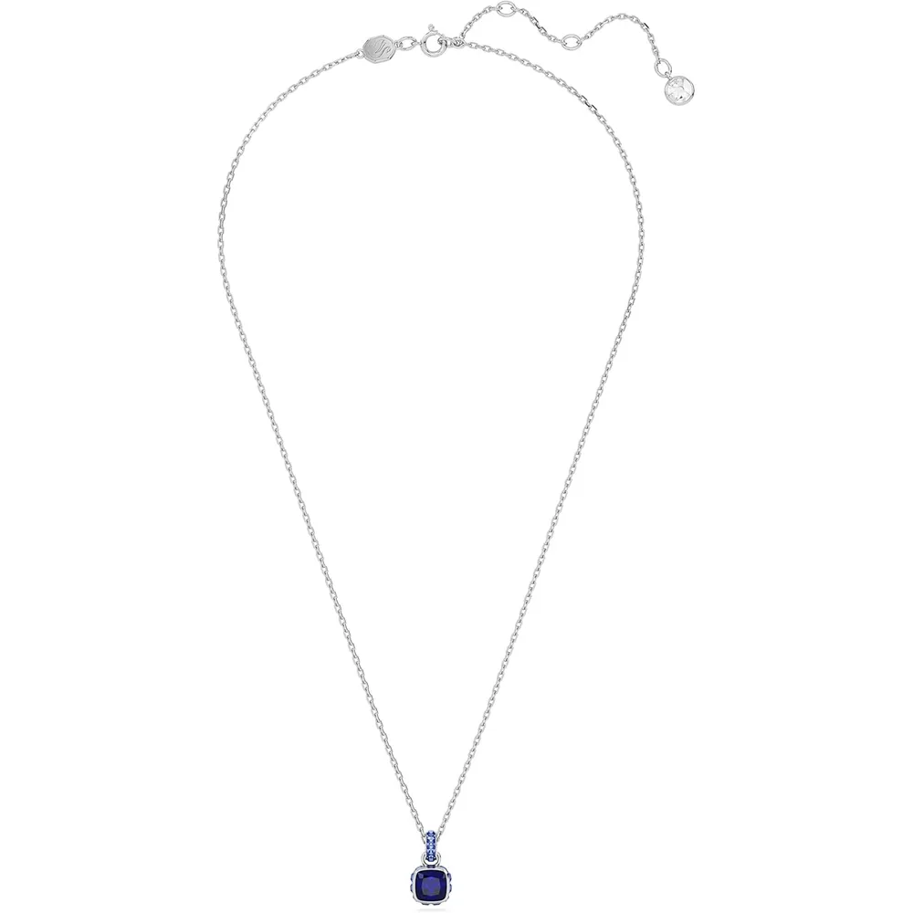 b0cntnbr23_1_webp.webp SWAROVSKI COLLAR PENDIENTE CUADRADO BIRTHSTONE SEPTIEMBRE ACABADO RODIO PARA MUJER | AZUL