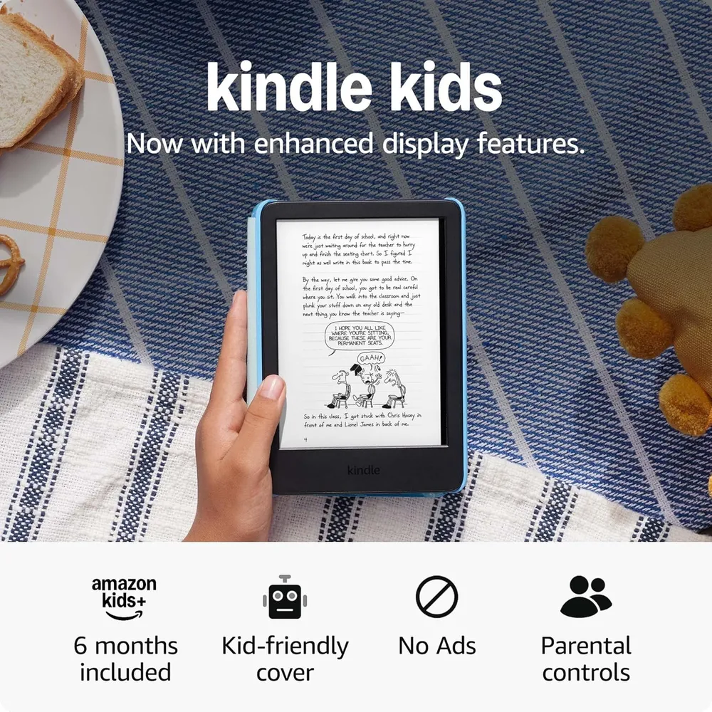 KINDLE E-READER AMAZON KIDS 16GB
