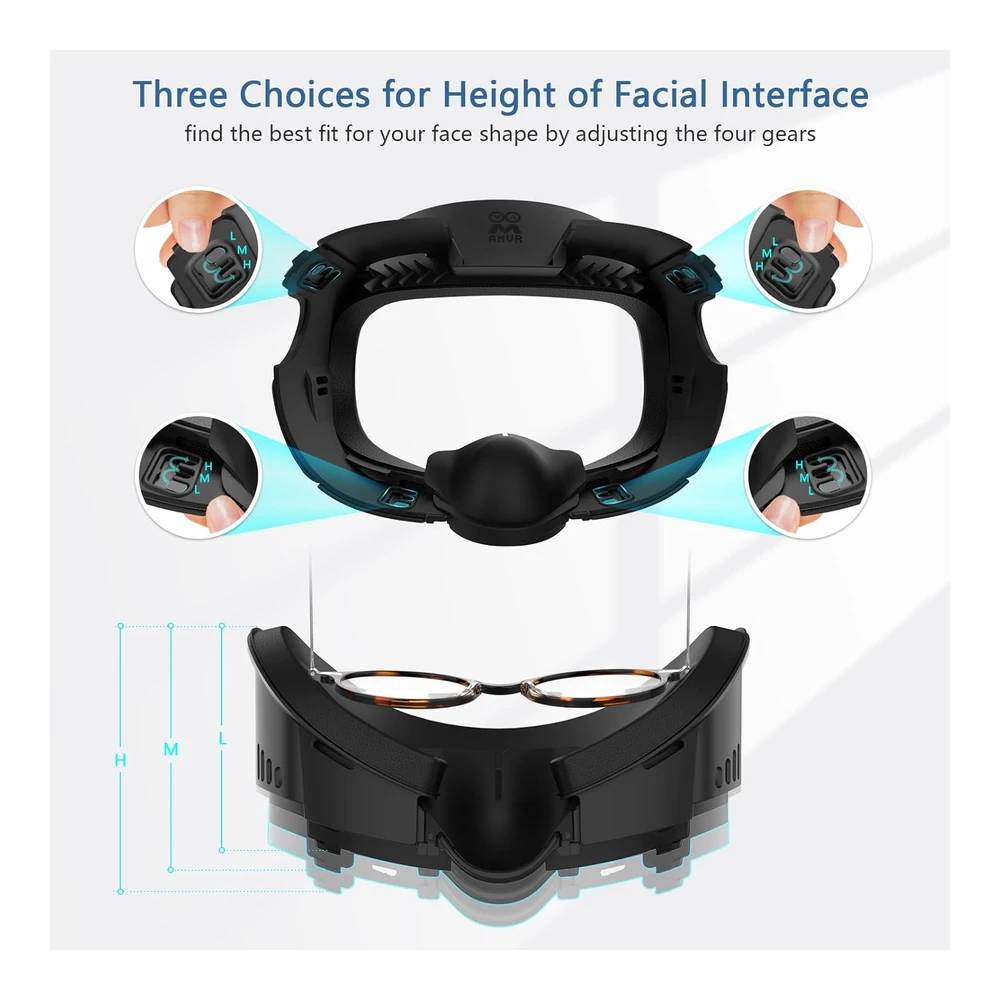 FACE COVER PAD FACIAL AMVR | COMPATIBLE META / OCULUS QUEST 3