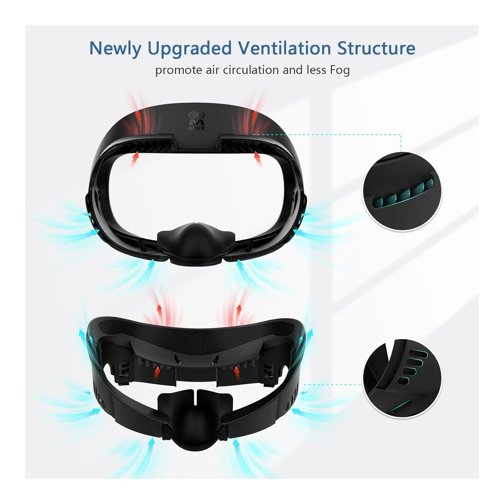 FACE COVER PAD FACIAL AMVR | COMPATIBLE META / OCULUS QUEST 3