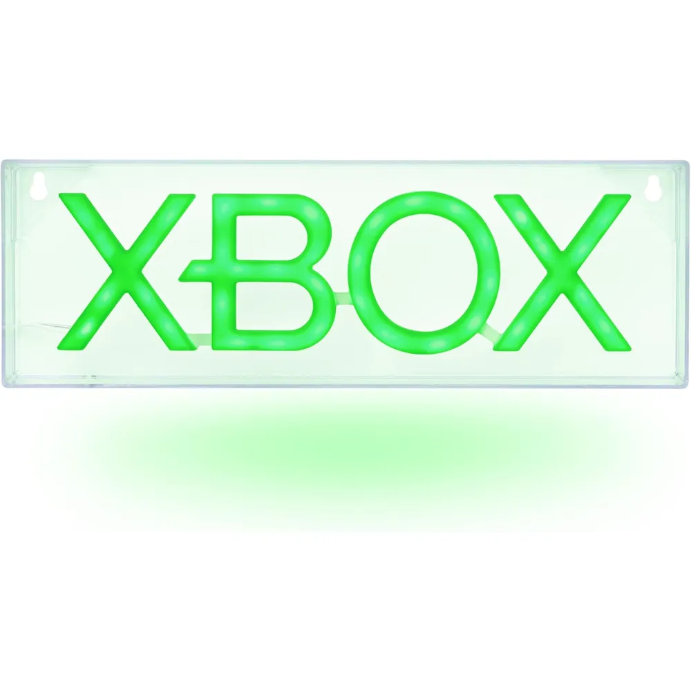 Paladone Xbox, luz LED de neón gamer montable pared 11.7 in / 30 cm