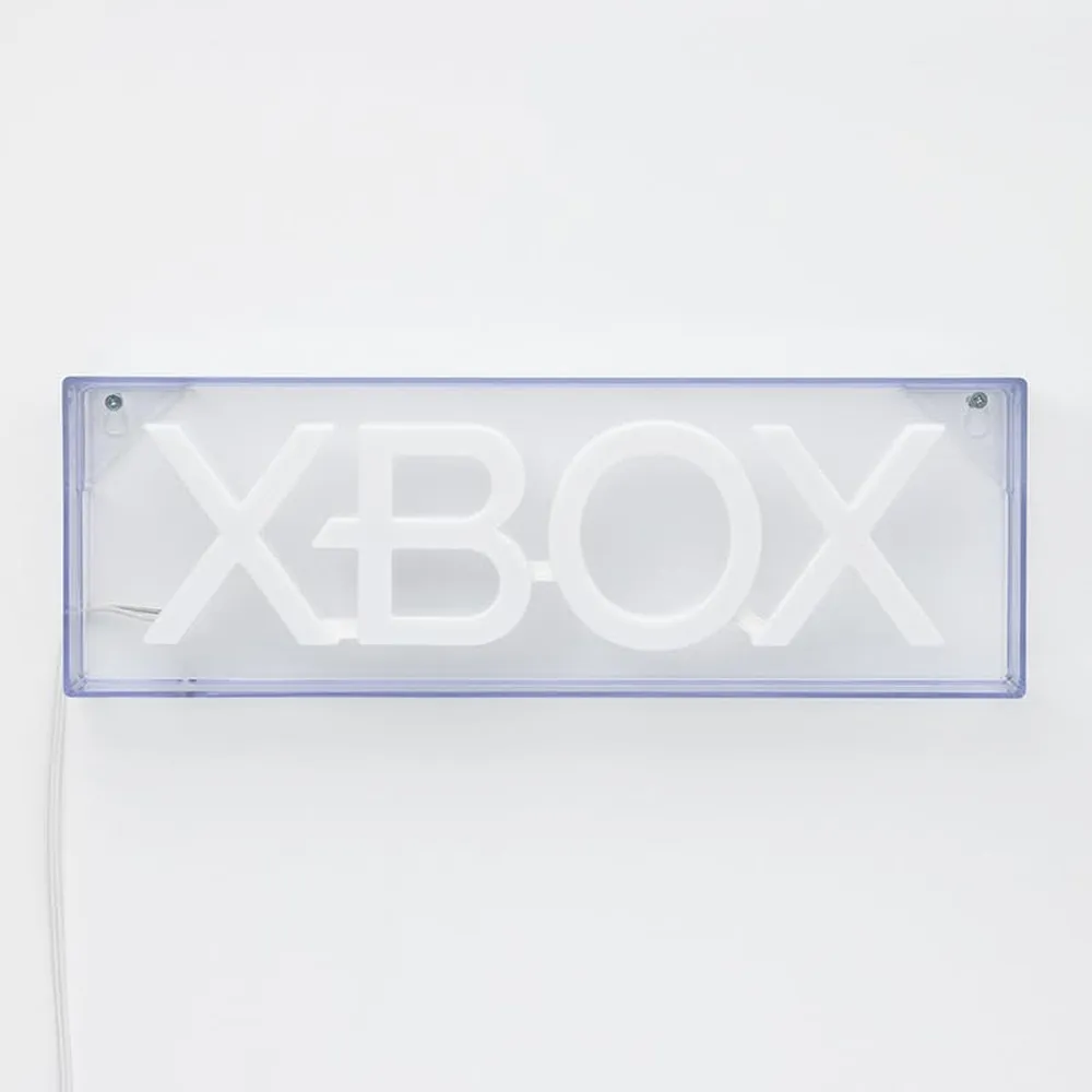 Paladone Xbox, luz LED de neón gamer montable pared 11.7 in / 30 cm