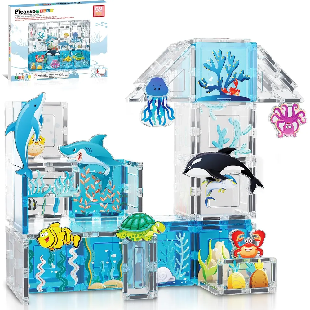 BLOQUES MAGNÉTICOS ACUARIO PTQ15 PICASSOTILES