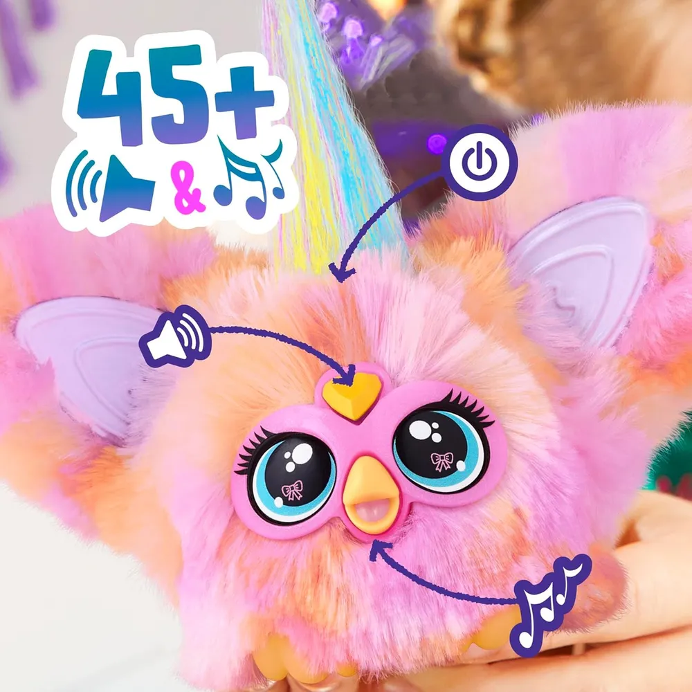 Furby Pack 2 Furblets Fierce & Fabulous Greenie-Meanie y May-May | Verde y Rosa