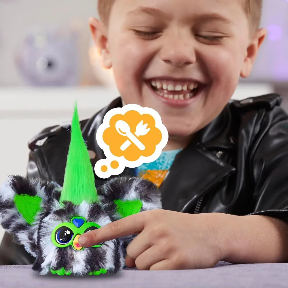 Furby Pack 2 Furblets Fierce & Fabulous Greenie-Meanie y May-May | Verde y Rosa