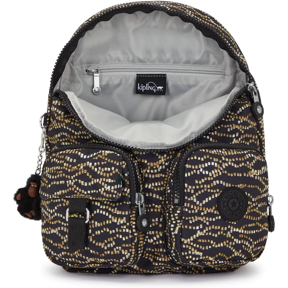 Kipling Lovebug Mochila Pequeña Estampada | Disco Glam