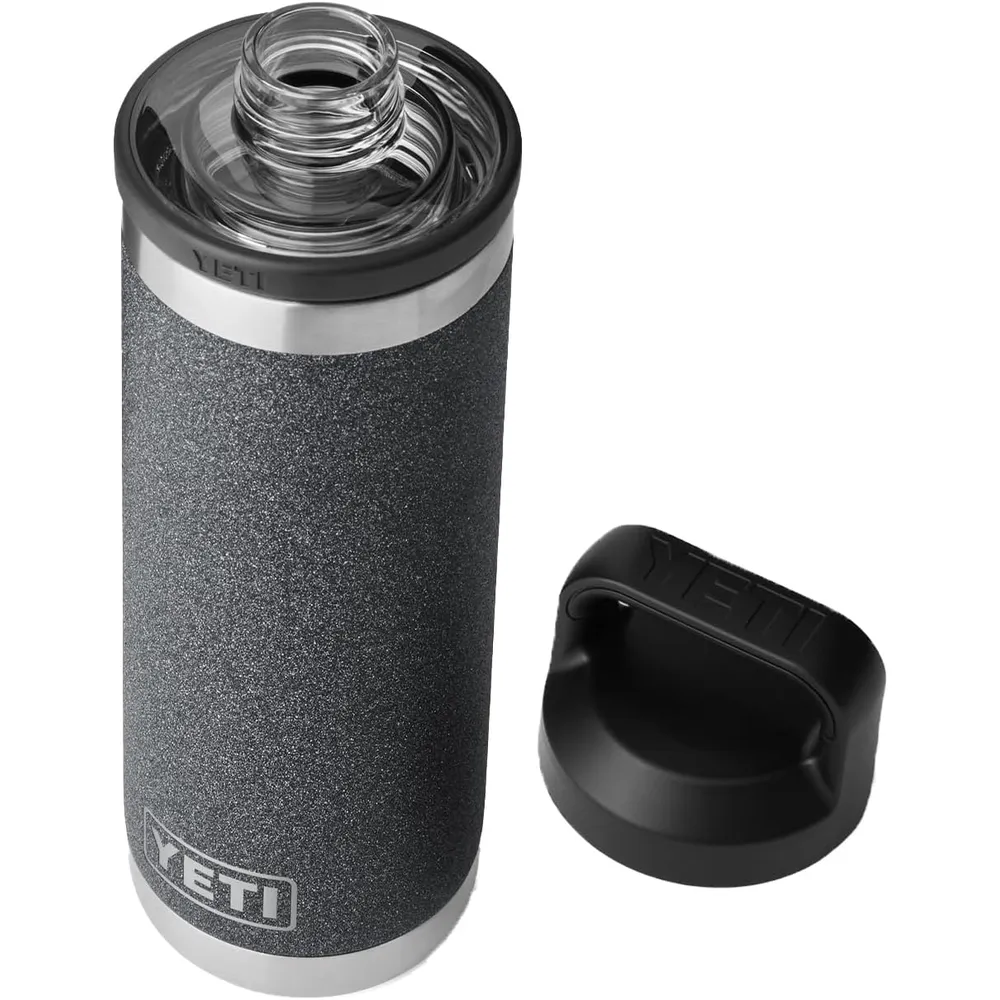 YETI Botella Rambler con Tapa Chung de 18 oz | Gris Oscuro