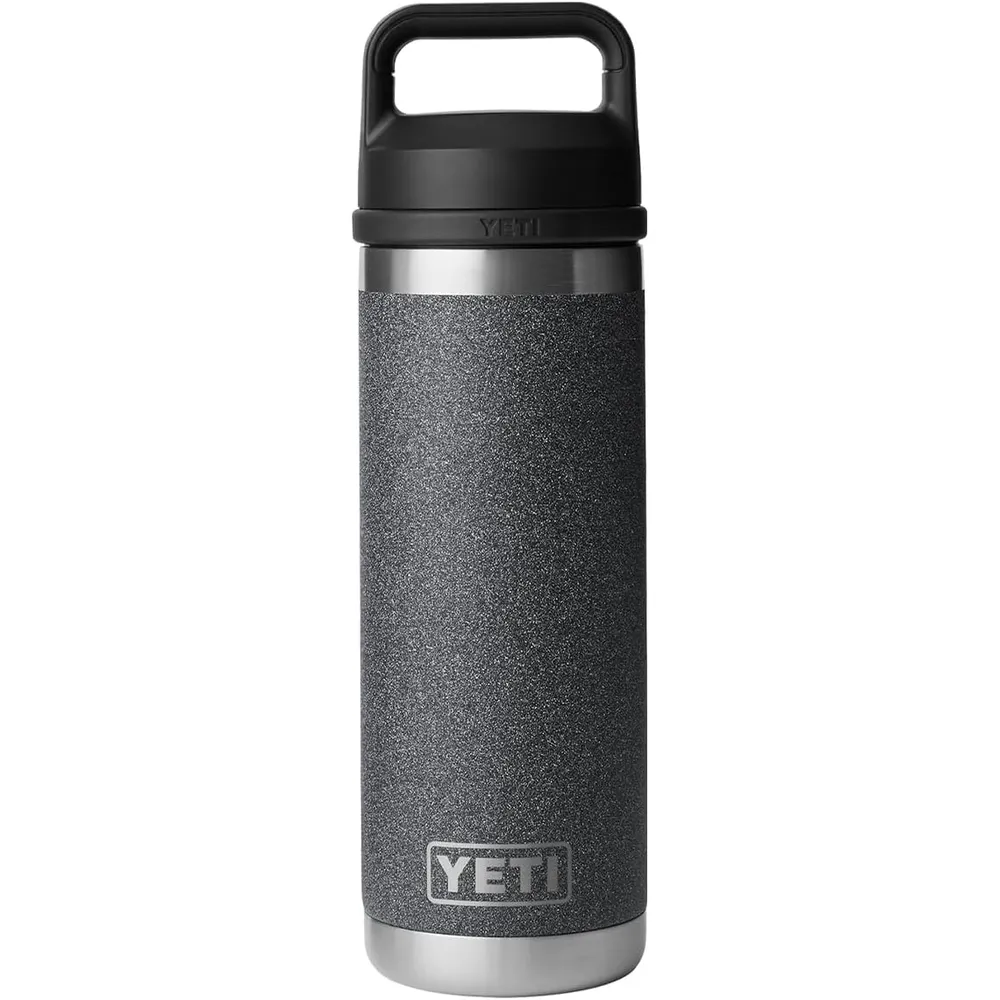 YETI Botella Rambler con Tapa Chung de 18 oz | Gris Oscuro