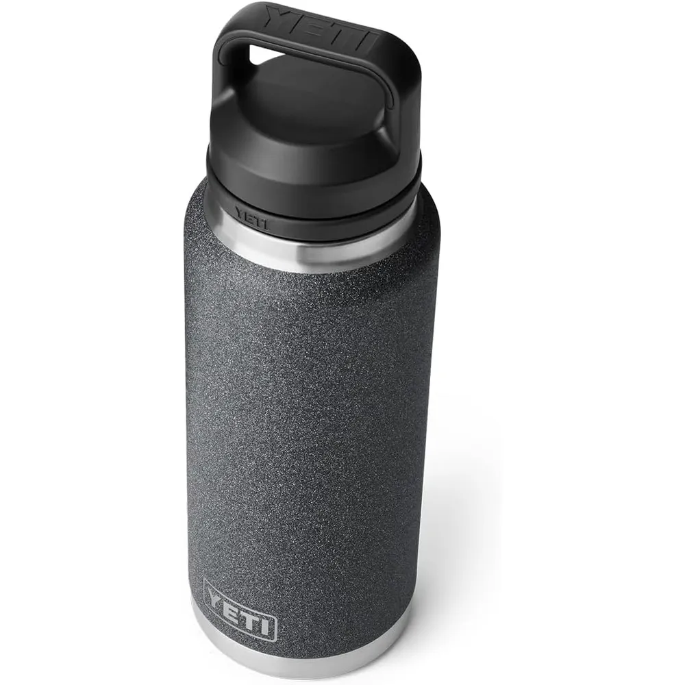 YETI Botella Rambler con Tapa Chung de 18 oz | Gris Oscuro