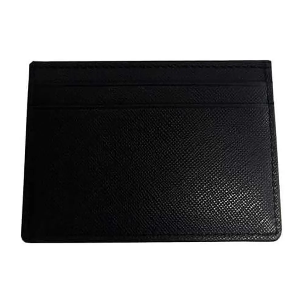 TARJETERO HUGO BOSS ICON NEGRA HOMBRE