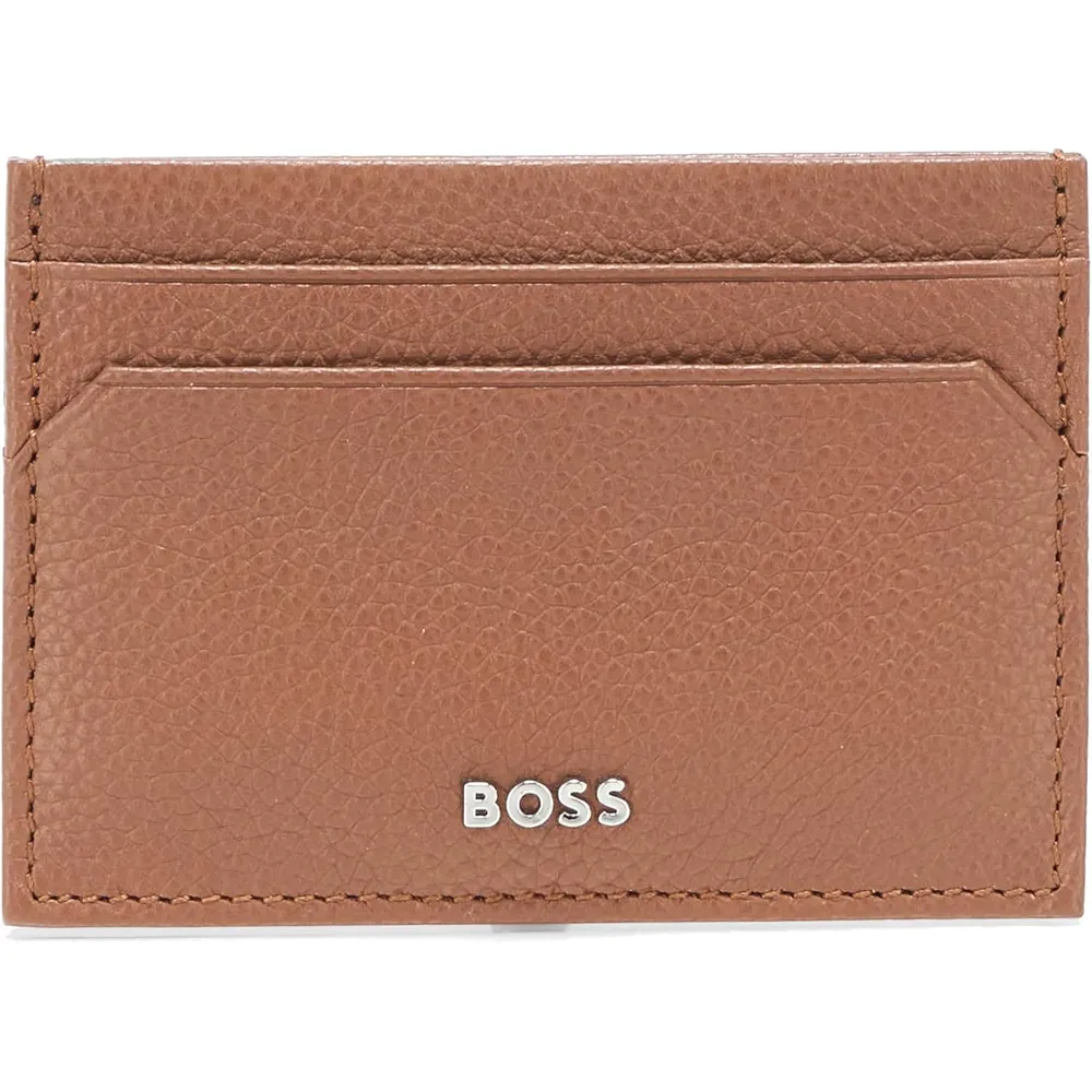 TARJETERO HUGO BOSS HIGHWAY MARRÓN BUTTER HOMBRE