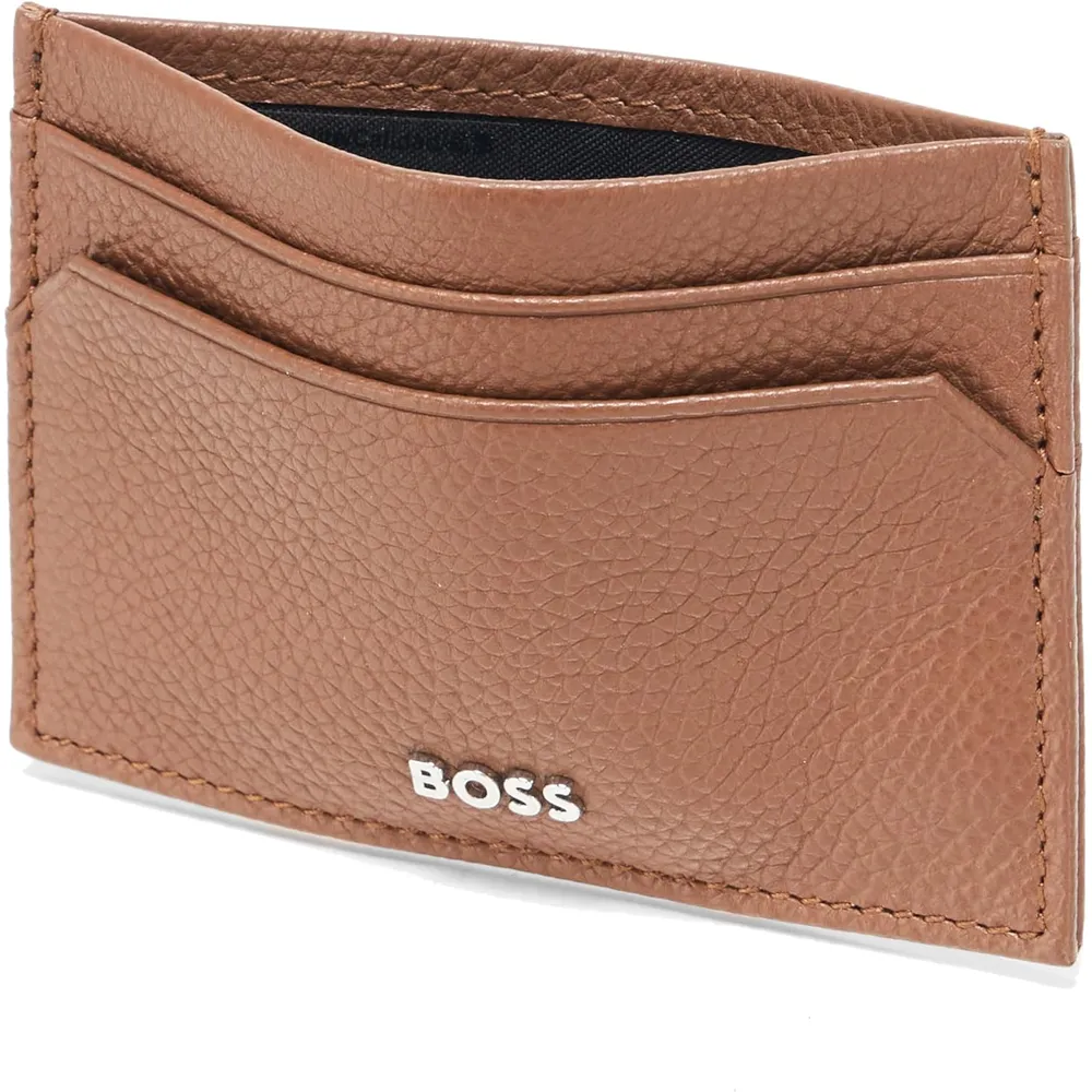 TARJETERO HUGO BOSS HIGHWAY MARRÓN BUTTER HOMBRE