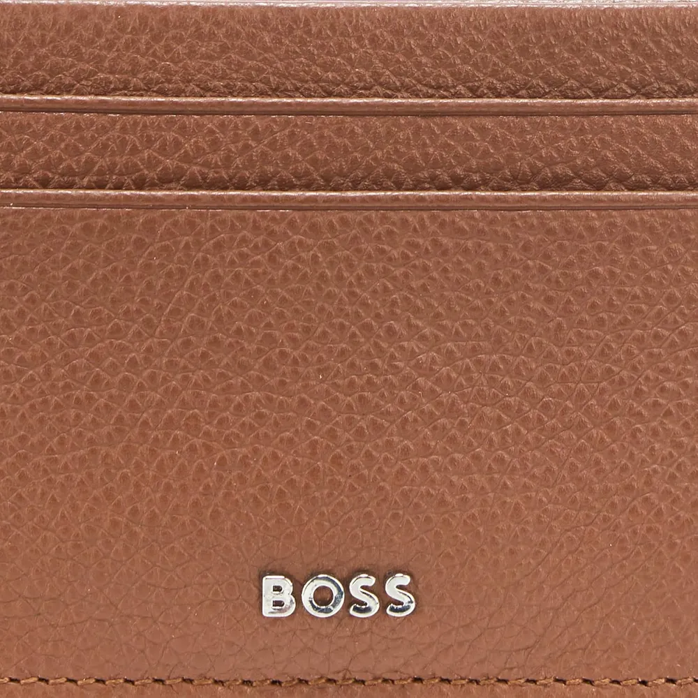 TARJETERO HUGO BOSS HIGHWAY MARRÓN BUTTER HOMBRE