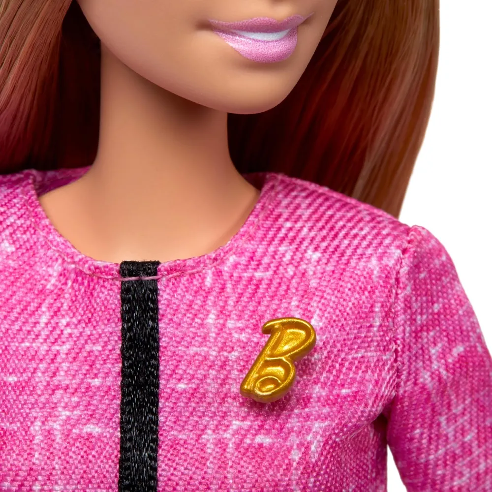 BARBIE MUÑECA FUTURA LÍDER RUBIA CON ACCESORIOS