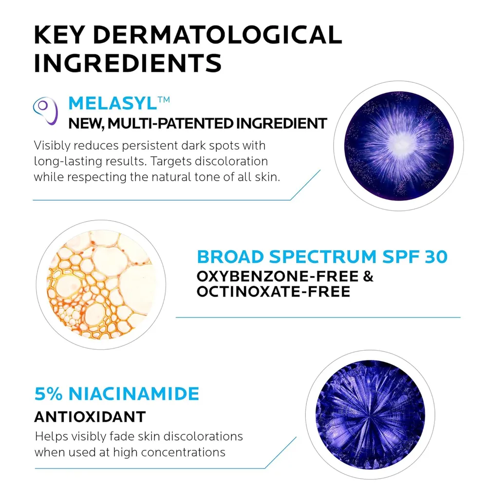 CREMA FACIAL HIDRATANTE SPF 30 MELA B3 LA ROCHE-POSAY 1.35 OZ / 40 ML