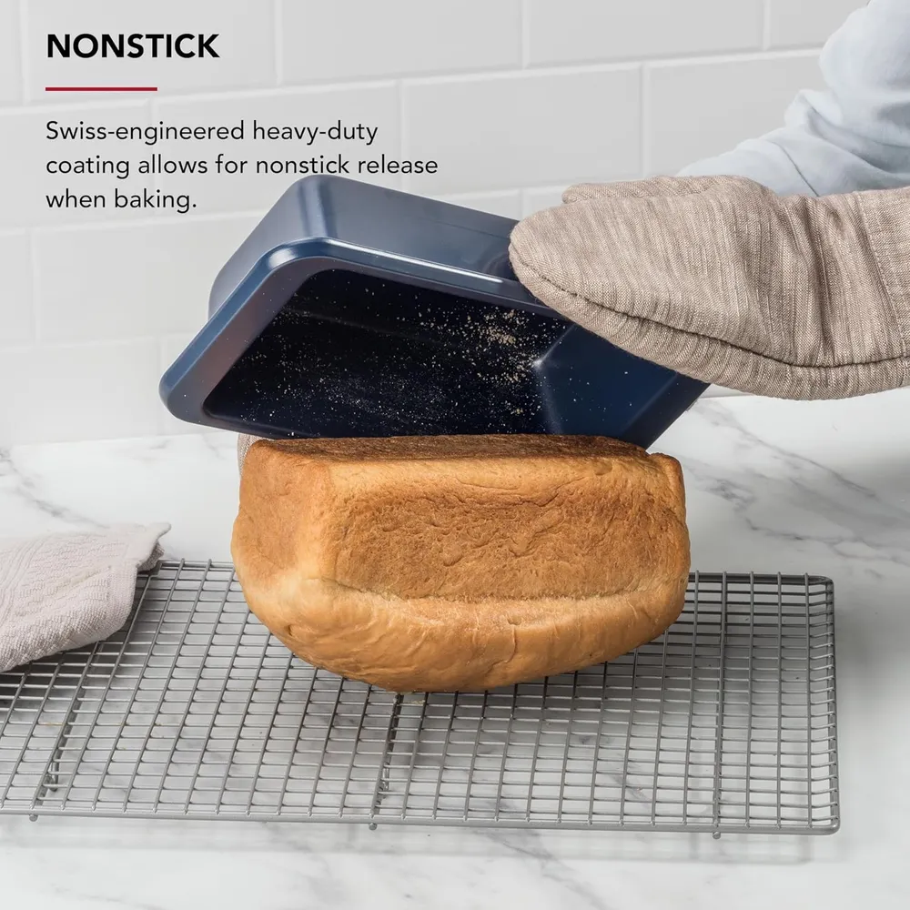 KitchenAid bandeja para pan 9 x 5 in / 23 x 13 cm, acero | Azul