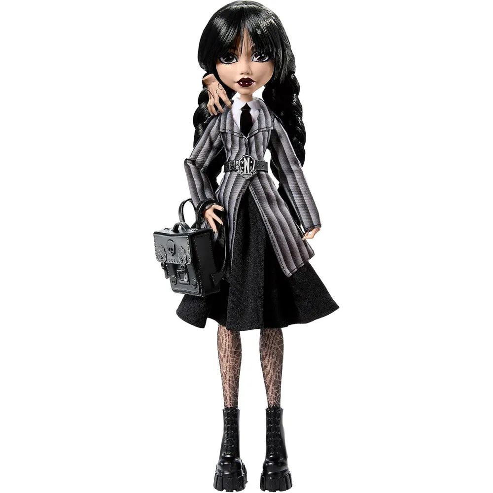 b0cpkxvtpm_1_webp.webp MONSTER HIGH WEDNESDAY ADDAMS MUÑECA 11" / 28 CM CON ACCESORIOS