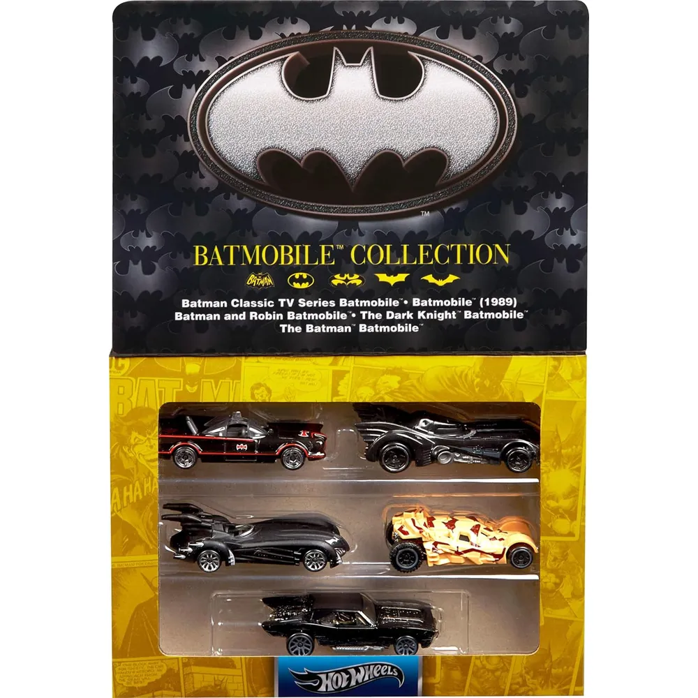 HOT WHEELS BATMOVIL BATMAN 85 ANIVERSARIO SET 6 PZS