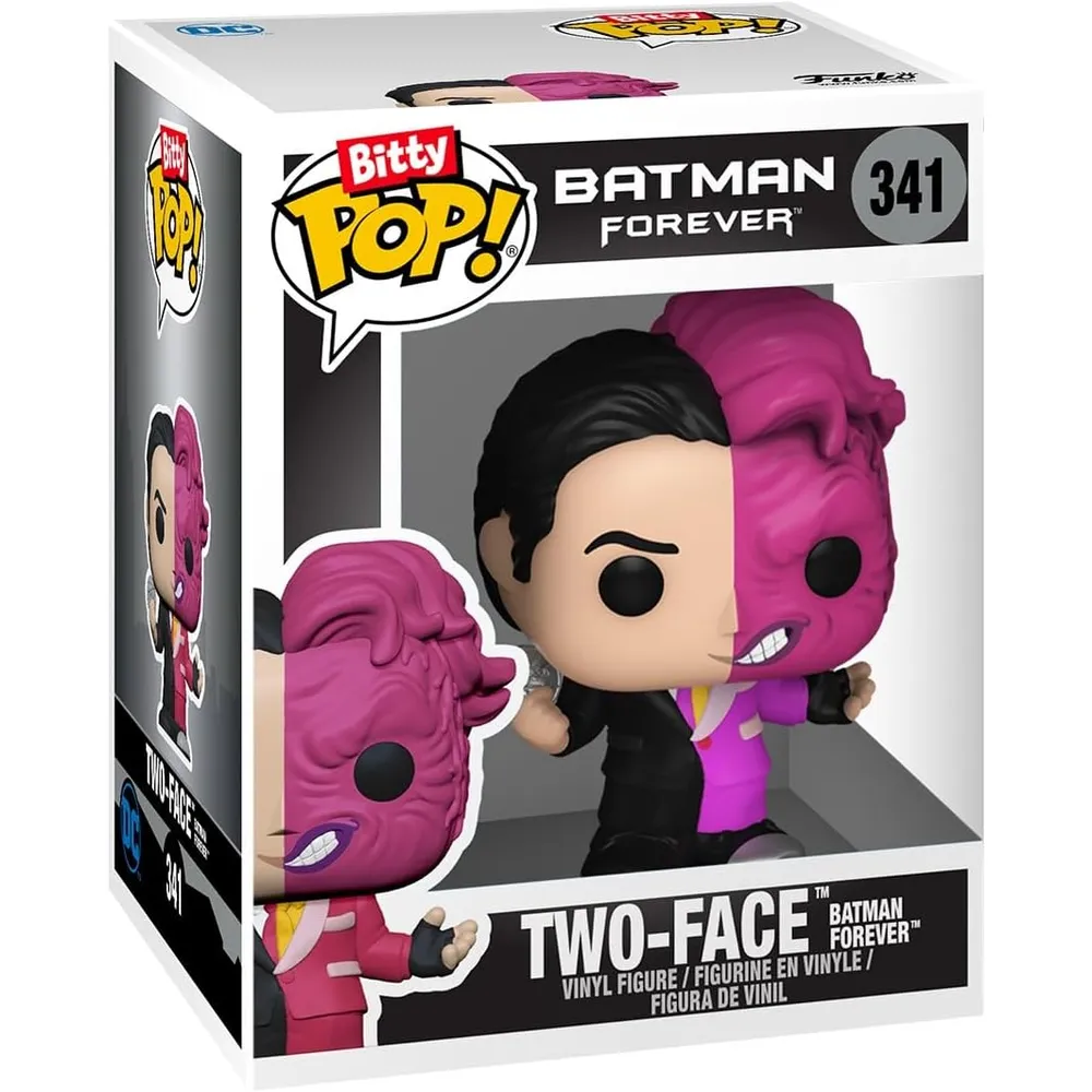 Funko Pop | Pack de 4 Bitty de Batman (Two-Face, Batman, The Riddler y figura sorpresa)