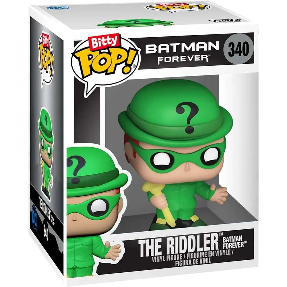 Funko Pop | Pack de 4 Bitty de Batman (Two-Face, Batman, The Riddler y figura sorpresa)