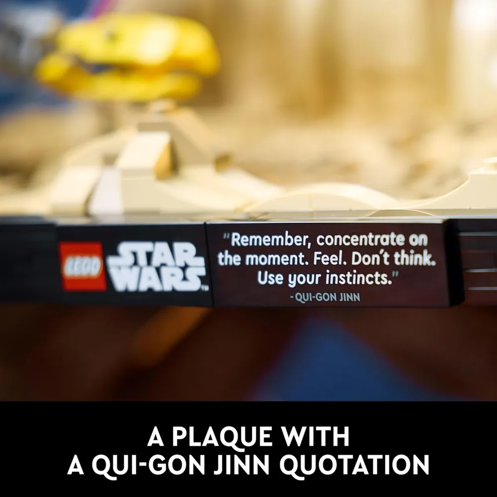 Lego Star Wars La Amenaza Fantasma Diorama Mos Espa con vaina