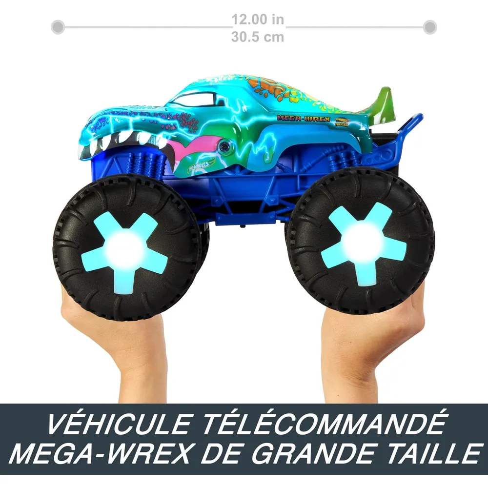 HOT WHEELS AUTO RC MONSTER TRUCKS BLUE