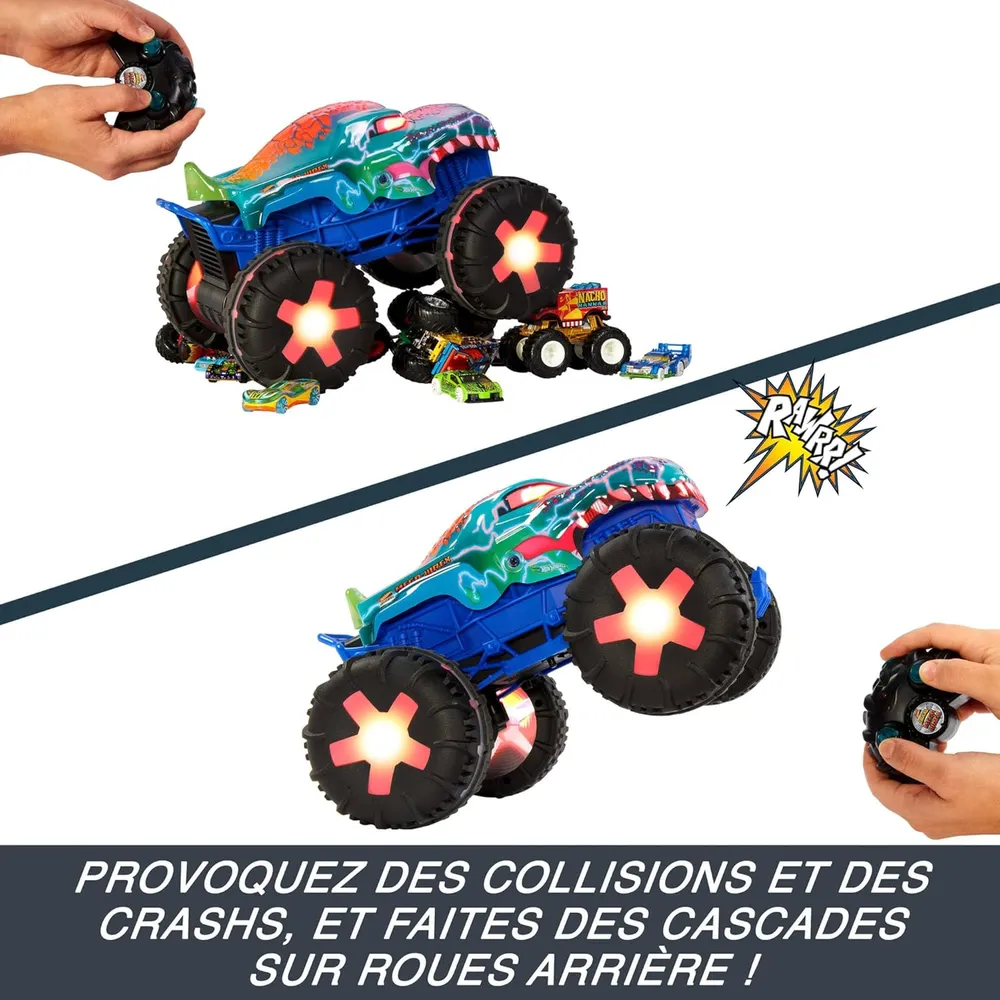 HOT WHEELS AUTO RC MONSTER TRUCKS BLUE
