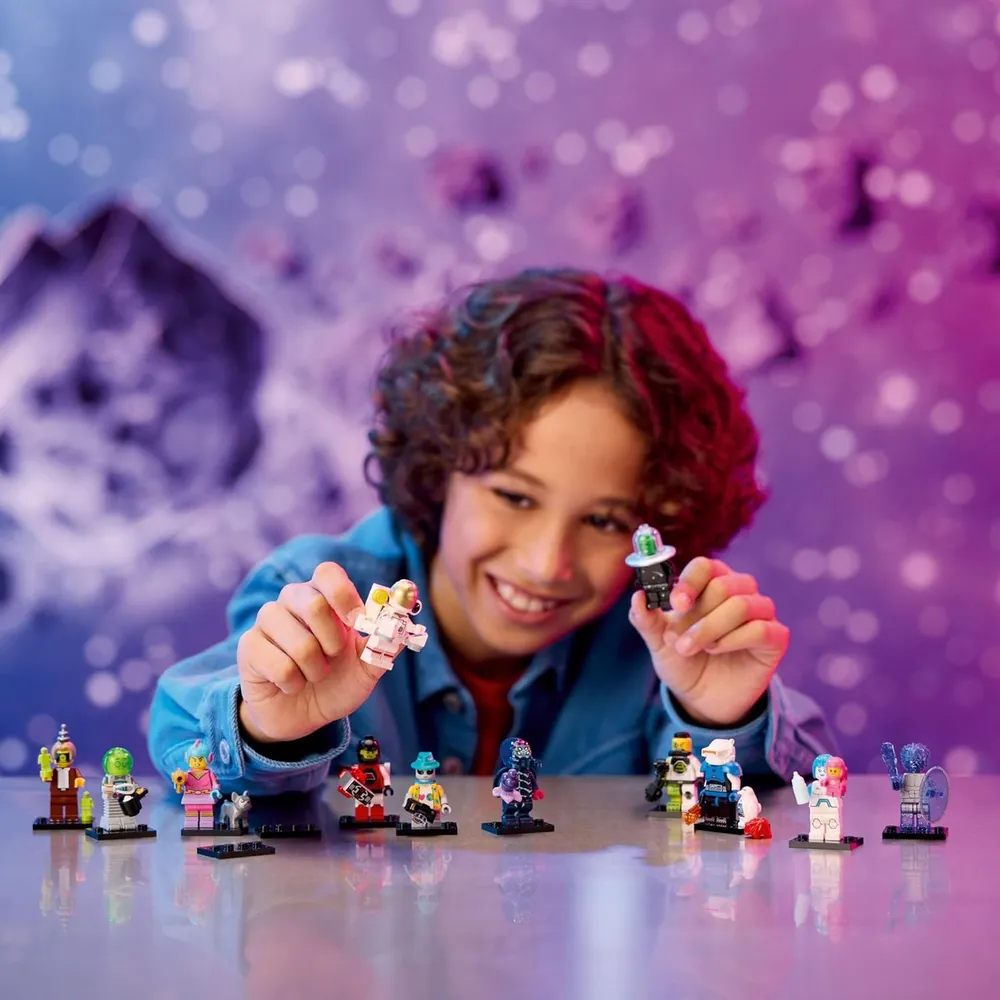 Lego Minifiguras Serie 26 Espacio, paquete de 6 coleccionables