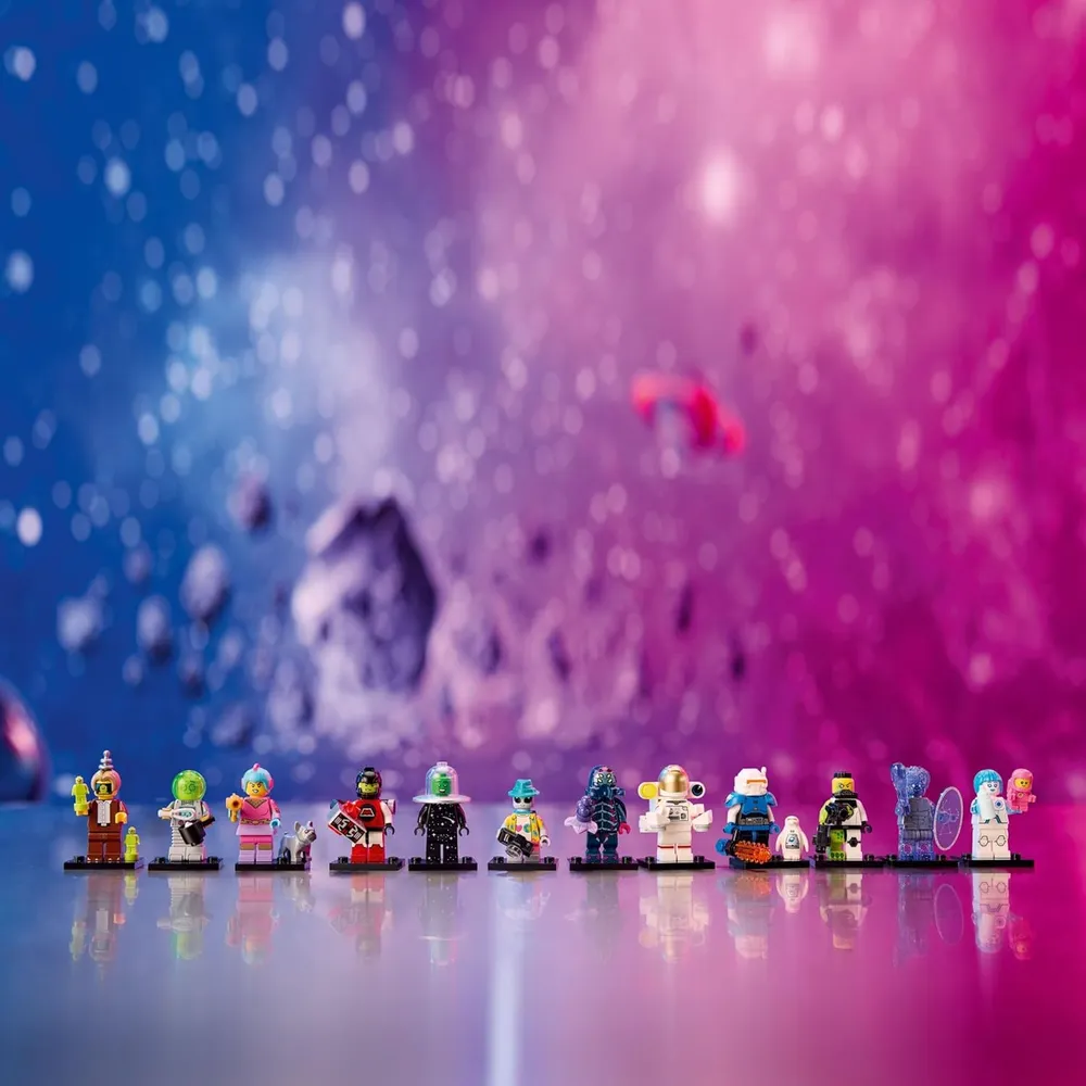 Lego Minifiguras Serie 26 Espacio, paquete de 6 coleccionables