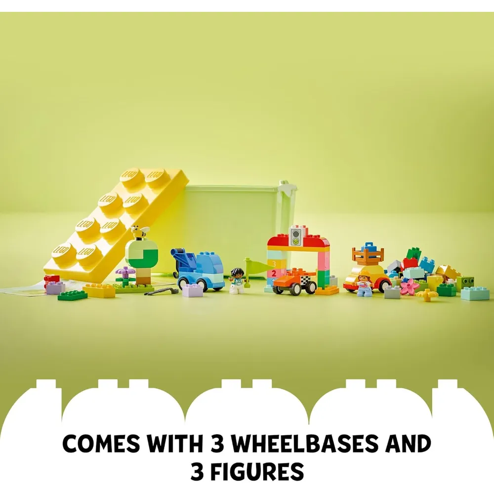 Lego Duplo Coches y Camiones Clásicos, juguetes educativos STEM