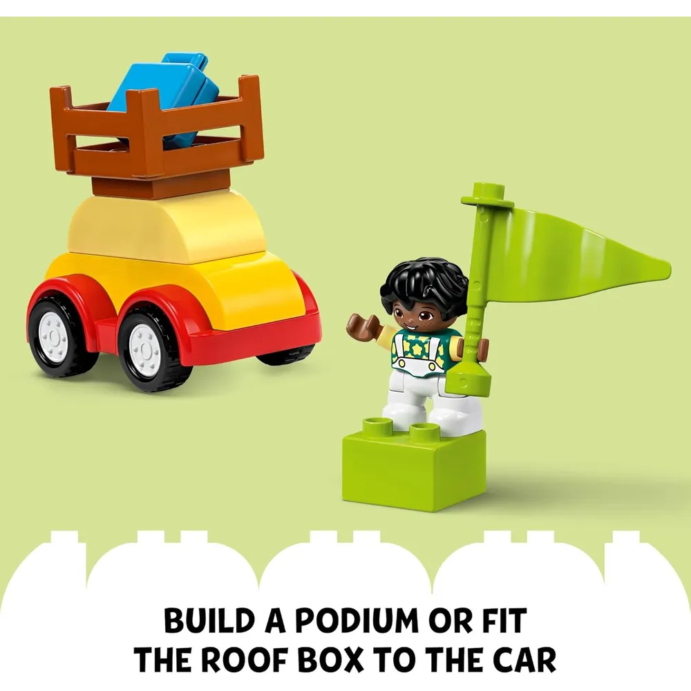 Lego Duplo Coches y Camiones Clásicos, juguetes educativos STEM