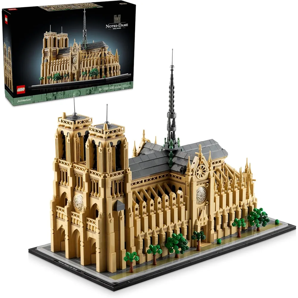 LEGO ARCHITECTURE NOTRE-DAME DE PARÍS MAQUETA COLECCIONABLE