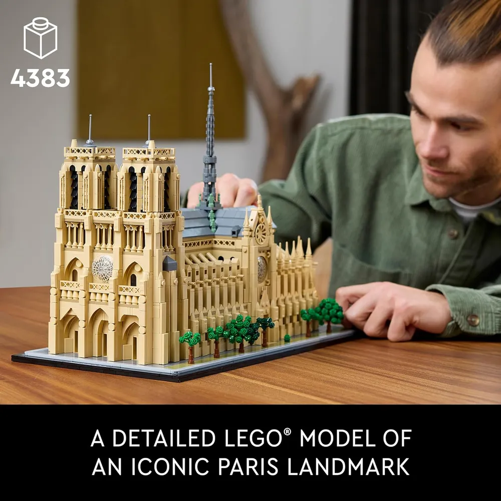 LEGO ARCHITECTURE NOTRE-DAME DE PARÍS MAQUETA COLECCIONABLE