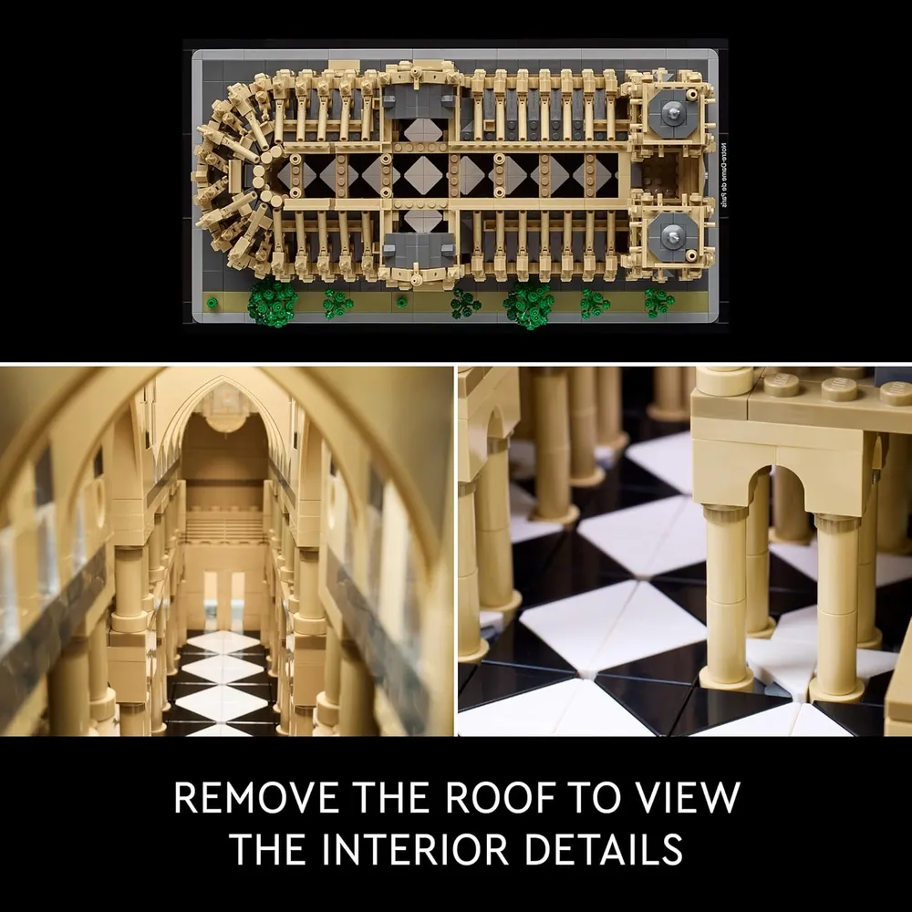 LEGO ARCHITECTURE NOTRE-DAME DE PARÍS MAQUETA COLECCIONABLE
