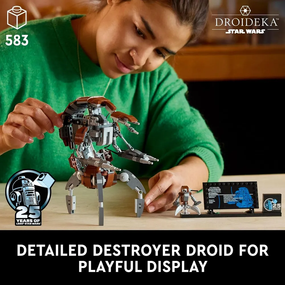 Lego Star Wars Droideka, figura coleccionable para construir y exhibir