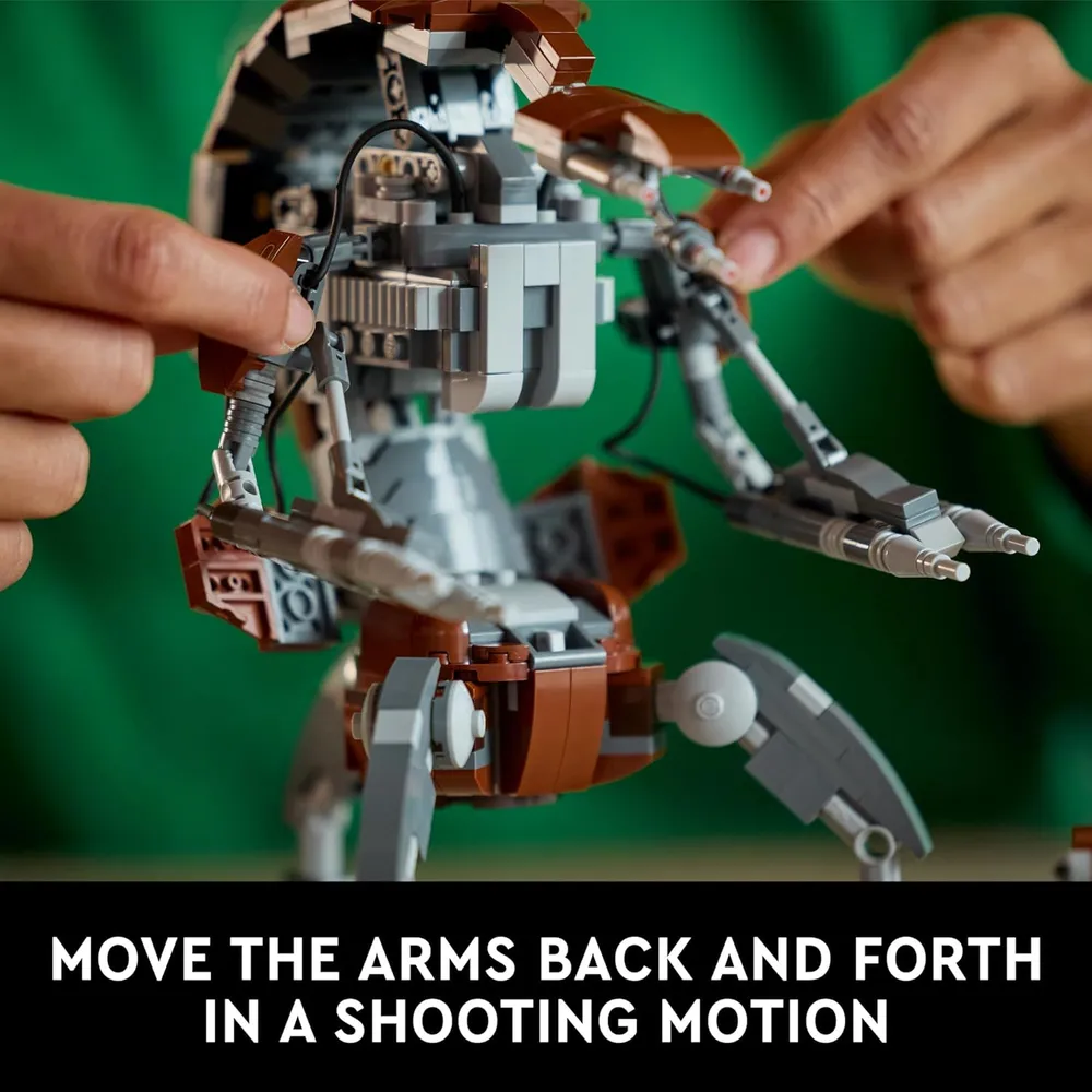 Lego Star Wars Droideka, figura coleccionable para construir y exhibir