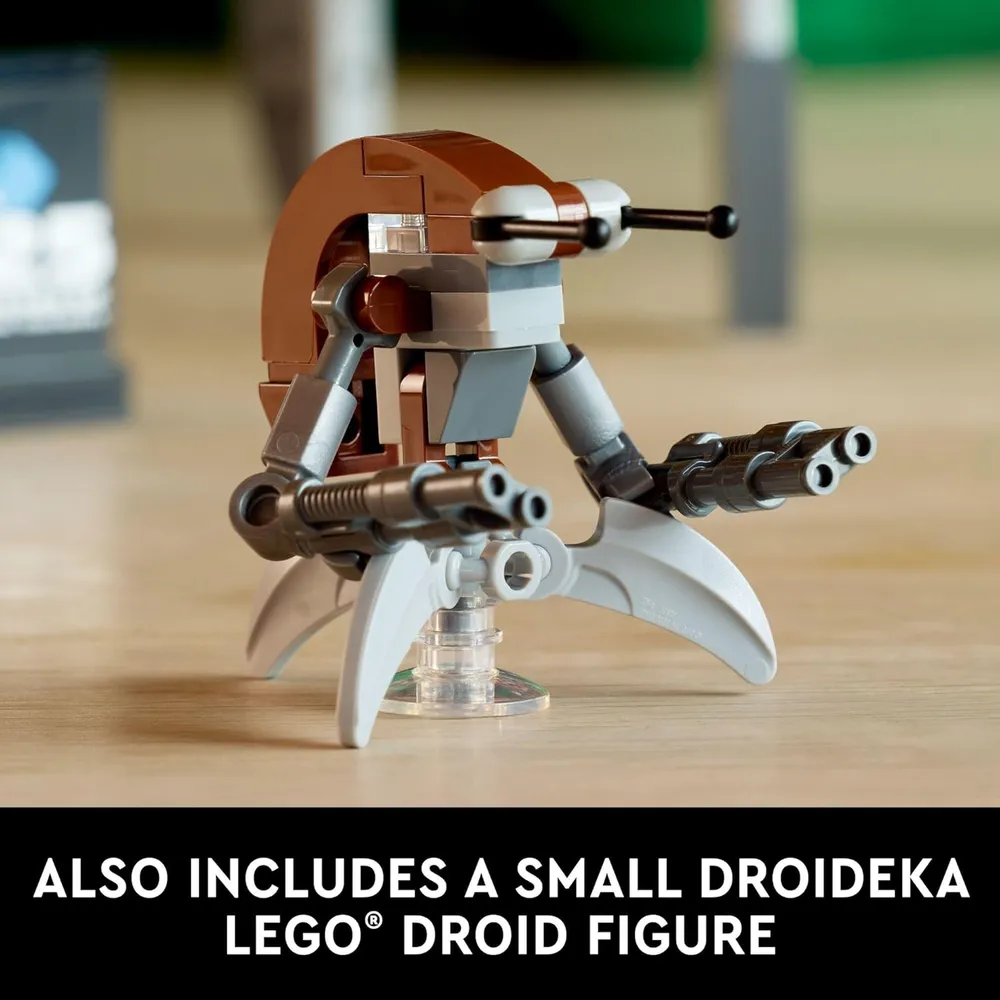 Lego Star Wars Droideka, figura coleccionable para construir y exhibir