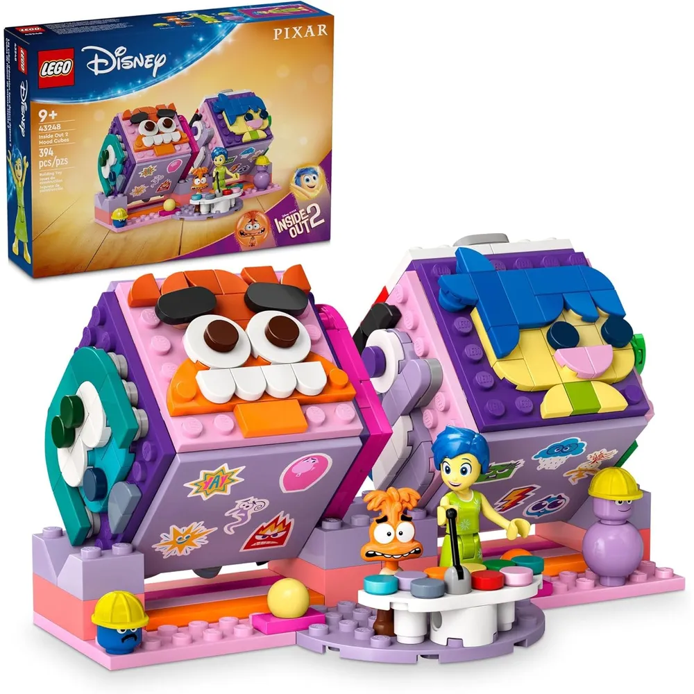 LEGO DISNEY INSIDE OUT 2 CUBOS DE EMOCIONES