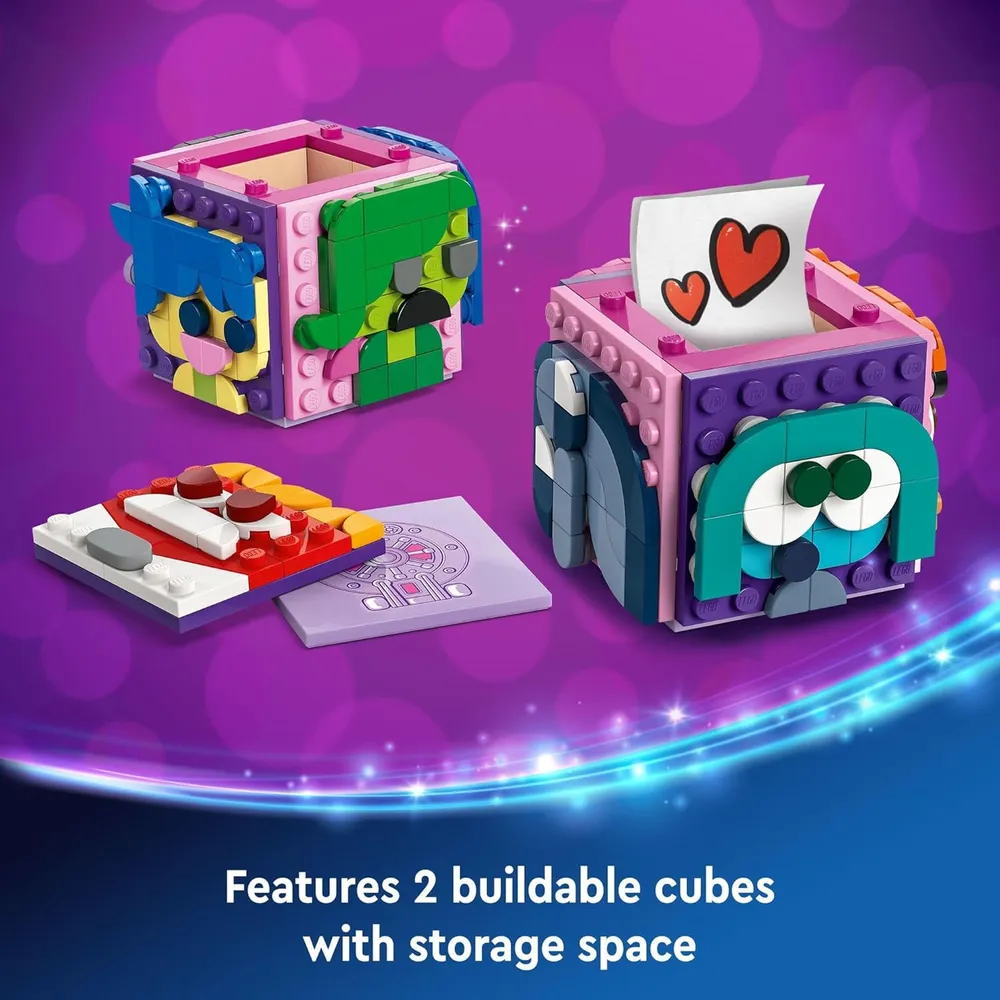 LEGO DISNEY INSIDE OUT 2 CUBOS DE EMOCIONES