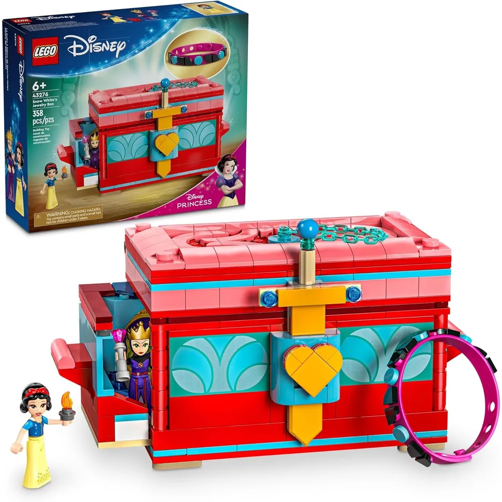 LEGO CAJA DE JOYAS DE BLANCANIEVES CON BLANCANIEVES Y LA REINA MALVADA